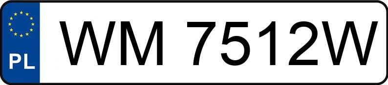 Numer rejestracyjny WM 7512W posiada FORD MONDEO - WM7512W Numer rejestracyjny WM 7512W posiada FORD MONDEO - WM7512W