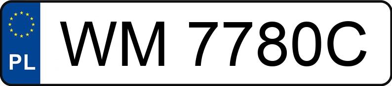 Numer rejestracyjny WM 7780C posiada PEUGEOT Partner II 1.6 HDI MR`02 E4 Presence 75 - WM7780C