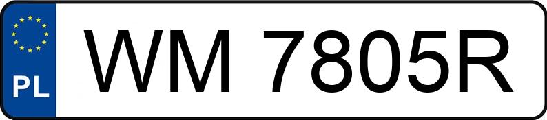 Numer rejestracyjny WM 7805R posiada NISSAN X-Trail 2.2 dCi MR`01 E3 Sport+ 4WD - WM7805R Numer rejestracyjny WM 7805R posiada NISSAN X-Trail 2.2 dCi MR`01 E3 Sport+ 4WD - WM7805R