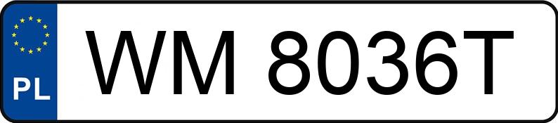 Numer rejestracyjny WM 8036T posiada OPEL ASTRA - WM8036T Numer rejestracyjny WM 8036T posiada OPEL ASTRA - WM8036T
