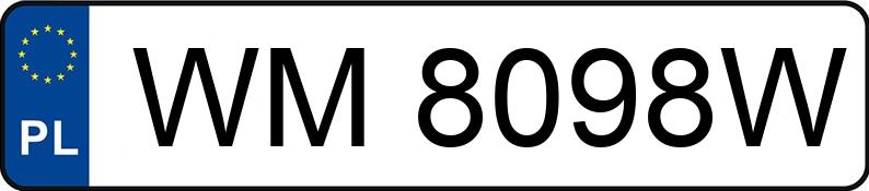 Numer rejestracyjny WM 8098W posiada AUDI Q7 - WM8098W Numer rejestracyjny WM 8098W posiada AUDI Q7 - WM8098W