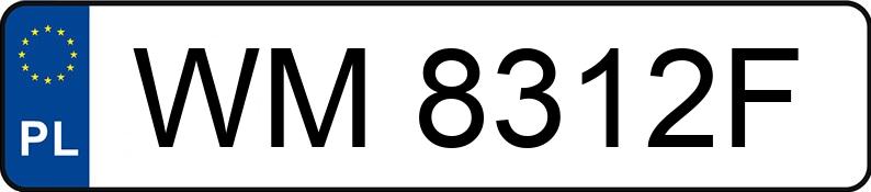 Numer rejestracyjny WM 8312F posiada BMW 520 Touring Diesel Kat. MR`01 E3 E39 520 Touring Diesel Kat. MR`01 E3 E39 - WM8312F