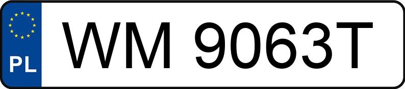 Numer rejestracyjny WM 9063T posiada JAGUAR XJ - WM9063T