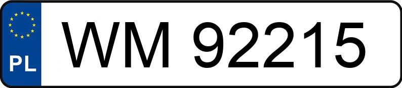 Numer rejestracyjny WM 92215 posiada VOLVO S80 - WM92215 Numer rejestracyjny WM 92215 posiada VOLVO S80 - WM92215