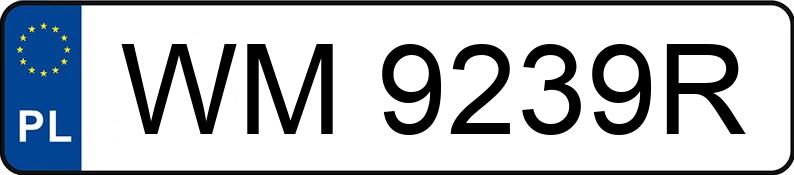 Le numéro d’enregistrement WM 9239R a SKODA Fabia II 1.4 MR`07 E4 Fun - WM9239R Le numéro d’enregistrement WM 9239R a SKODA Fabia II 1.4 MR`07 E4 Fun - WM9239R