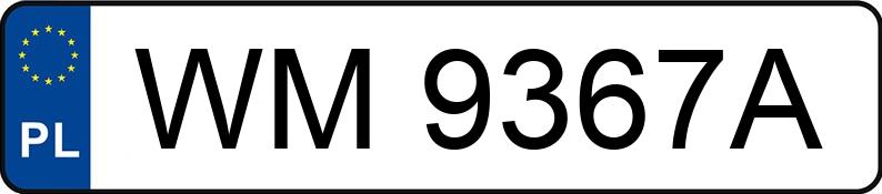 Numer rejestracyjny WM 9367A posiada FSM-BIELSKO BIAŁA POLSKI FIAT 170 - WM9367A