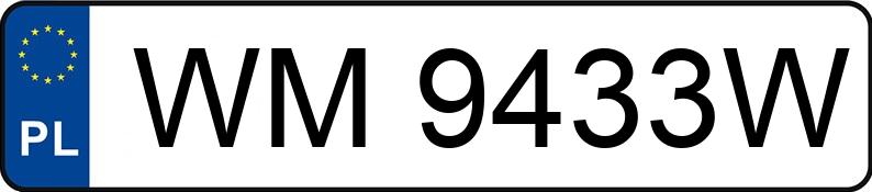 Numer rejestracyjny WM 9433W posiada BMW 118D - WM9433W