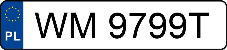 Numer rejestracyjny WM 9799T posiada MERCEDES-BENZ C 300 4MATIC - WM9799T