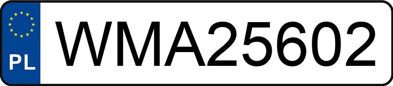 Numer rejestracyjny WMA 25602 posiada VOLKSWAGEN PASSAT - WMA25602 Numer rejestracyjny WMA 25602 posiada VOLKSWAGEN PASSAT - WMA25602