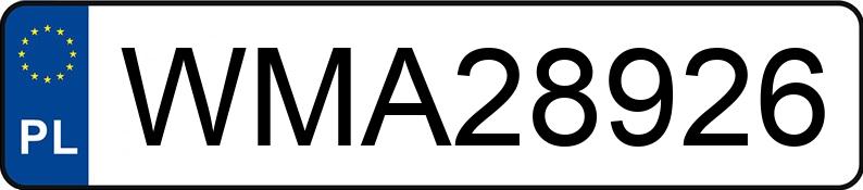 Numer rejestracyjny WMA 28926 posiada OPEL ASTRA - WMA28926 Numer rejestracyjny WMA 28926 posiada OPEL ASTRA - WMA28926