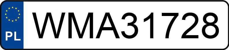 Numer rejestracyjny WMA 31728 posiada ROVER 75 - WMA31728