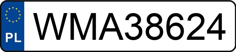 Numer rejestracyjny WMA 38624 posiada SKODA OCTAVIA - WMA38624 Numer rejestracyjny WMA 38624 posiada SKODA OCTAVIA - WMA38624