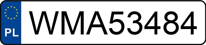 Numer rejestracyjny WMA 53484 posiada AUDI Q7 - WMA53484 Numer rejestracyjny WMA 53484 posiada AUDI Q7 - WMA53484