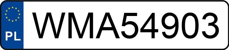 Numer rejestracyjny WMA 54903 posiada SCANIA R440 - WMA54903