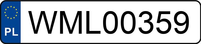 Numer rejestracyjny WML 00359 posiada FIAT DUCATO - WML00359