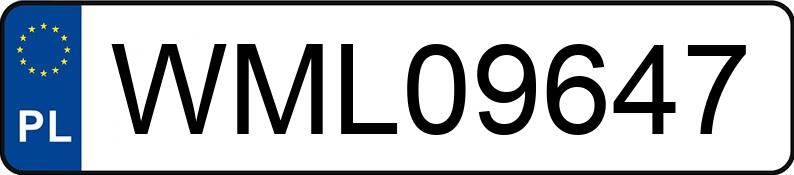 Numer rejestracyjny WML 09647 posiada NISSAN JUKE - WML09647