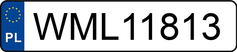 Numer rejestracyjny WML 11813 posiada OPEL VECTRA - WML11813 Numer rejestracyjny WML 11813 posiada OPEL VECTRA - WML11813