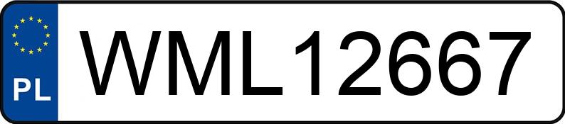 Numer rejestracyjny WML 12667 posiada AUDI A6 1.8 Kat. MR`97 4B T Tiptronic - WML12667