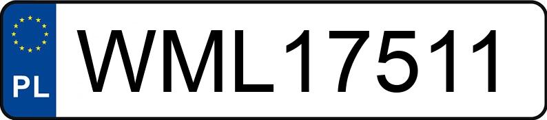 Numer rejestracyjny WML 17511 posiada AUDI A6 LIMOUSINE - WML17511