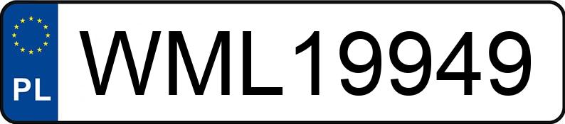 Numer rejestracyjny WML 19949 posiada VOLVO FH VTG3T - WML19949