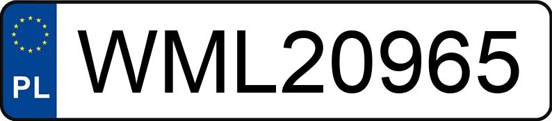 Numer rejestracyjny WML 20965 posiada VOLKSWAGEN Passat B6 2.0 TDI MR`05 E4 Highline DPF - WML20965