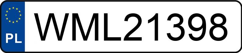 Numer rejestracyjny WML 21398 posiada TOYOTA Auris MR`07 E4 Luna - WML21398