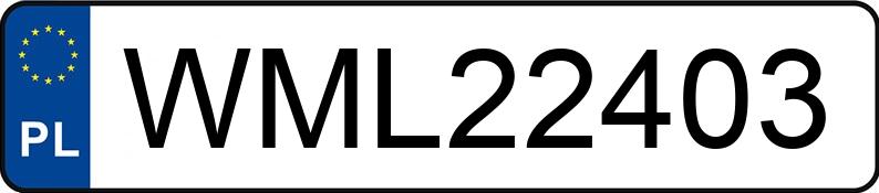 Numer rejestracyjny WML 22403 posiada BMW X4 XDRIVE30I - WML22403