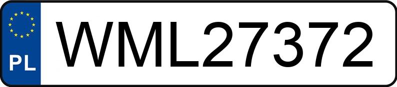 Numer rejestracyjny WML 27372 posiada LEXUS IS F MR`06 E4 IS F MR`06 E4 - WML27372