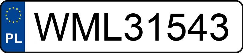 Numer rejestracyjny WML 31543 posiada FORD C-MAX - WML31543 Numer rejestracyjny WML 31543 posiada FORD C-MAX - WML31543