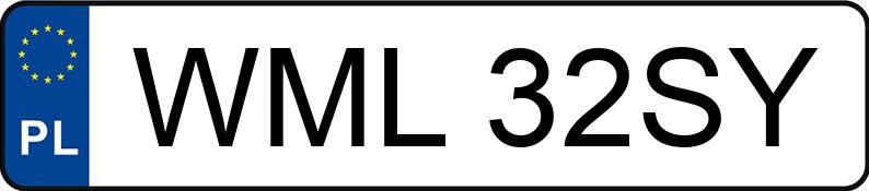 Numer rejestracyjny WML 32SY posiada OPEL Astra 1.7 TD MR`95 CDX Caravan - WML32SY
