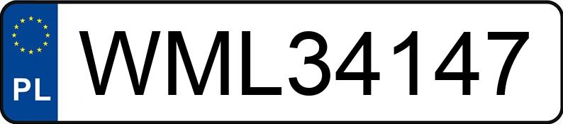 Numer rejestracyjny WML 34147 posiada BMW 325 IS - WML34147