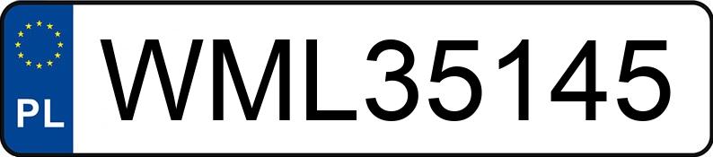 Numer rejestracyjny WML 35145 posiada HONDA CIVIC - WML35145