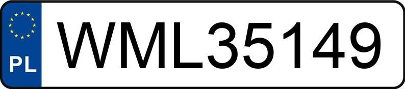 Numer rejestracyjny WML 35149 posiada FORD Escape MR`17 - WML35149