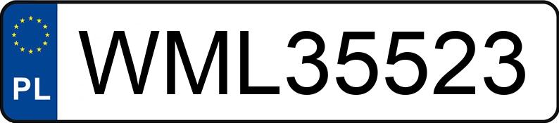 Numer rejestracyjny WML 35523 posiada SAAB 9-3 Sport TiD MR`03 E3 Linear Sport - WML35523