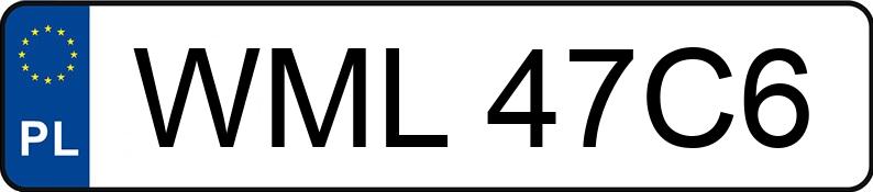 Numer rejestracyjny WML 47C6 posiada POLARIS RZR - WML47C6