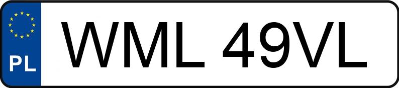 Numer rejestracyjny WML 49VL posiada FORD TRANSIT - WML49VL Numer rejestracyjny WML 49VL posiada FORD TRANSIT - WML49VL