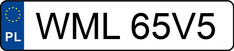 Numer rejestracyjny WML 65V5 posiada NEPTUN  TR1 - WML65V5