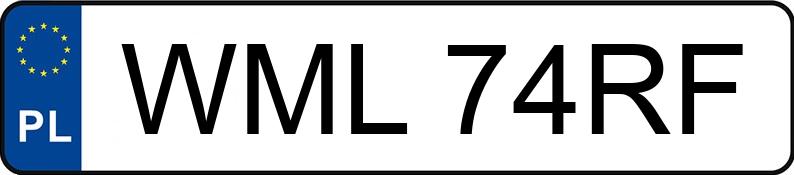 Numer rejestracyjny WML 74RF posiada VOLKSWAGEN Golf IV 1.9 TDI MR`97 GTI - WML74RF