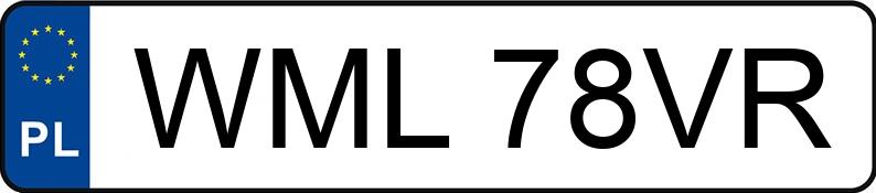 Numer rejestracyjny WML 78VR posiada NISSAN Qashqai 1.6 MR`10 E4 Acenta - WML78VR