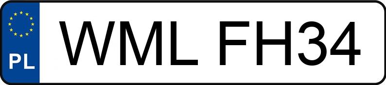 Numer rejestracyjny WML FH34 posiada FLIEGL SDS - WMLFH34
