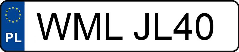 Numer rejestracyjny WML JL40 posiada VOLKSWAGEN Golf V 1.9 TDi MR`03 E4 Trendline M6 - WMLJL40 Numer rejestracyjny WML JL40 posiada VOLKSWAGEN Golf V 1.9 TDi MR`03 E4 Trendline M6 - WMLJL40