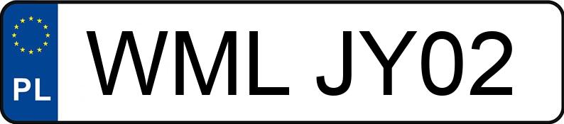 Numer rejestracyjny WML JY02 posiada SEAT Ibiza 1.4 MR`02 E3 6L SportRider Cool II - WMLJY02