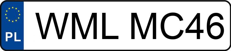 Numer rejestracyjny WML MC46 posiada TOYOTA AYGO - WMLMC46