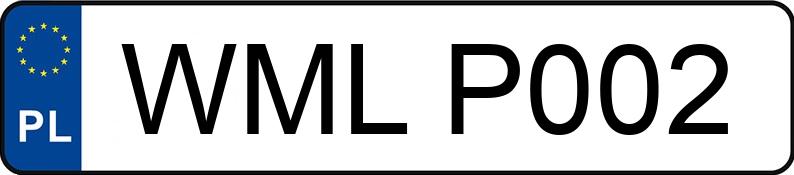 Numer rejestracyjny WML P002 posiada AUTOSAN H9-21.41 - WMLP002