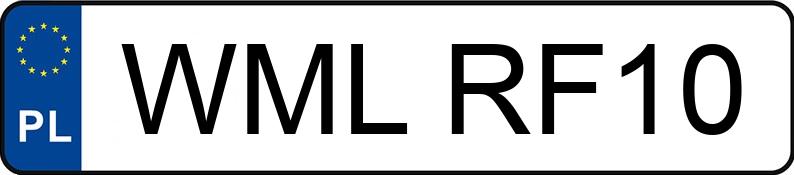 Numer rejestracyjny WML RF10 posiada CHRYSLER Concorde 2.7 24V Kat. MR`98 E2 Aut. - WMLRF10