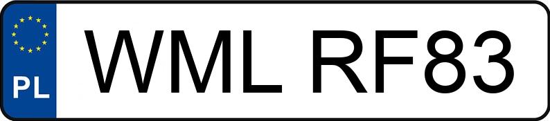 Numer rejestracyjny WML RF83 posiada AUDI A4 Avant Quattro 1.9 TDi Kat. MR`00 E3 8E A4 Avant Quattro 1.9 TDi Kat. MR`00 E3 8E - WMLRF83