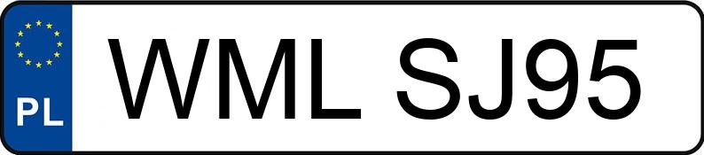 Numer rejestracyjny WML SJ95 posiada MERCEDES-BENZ CLS 500 - WMLSJ95 Numer rejestracyjny WML SJ95 posiada MERCEDES-BENZ CLS 500 - WMLSJ95