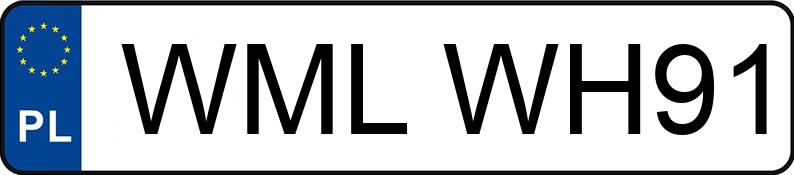 Numer rejestracyjny WML WH91 posiada VOLVO S40 1.9 D MR`96 D+ Comfort Edition - WMLWH91