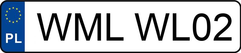 Numer rejestracyjny WML WL02 posiada AUDI A6 1.8 Kat. MR`97 4B T Tiptronic - WMLWL02