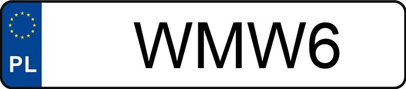 Numer rejestracyjny WMW 6 posiada FORD Focus 2.0 EcoBoost MR`15 E6 ST - WMW6 Numer rejestracyjny WMW 6 posiada FORD Focus 2.0 EcoBoost MR`15 E6 ST - WMW6